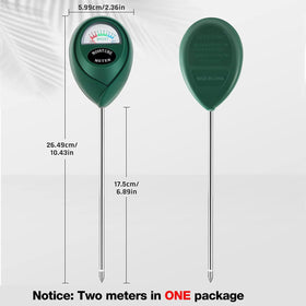 Thlevel Plant Moisture Meter large dial displays dry, moist, and wet soil indicators at a glance.