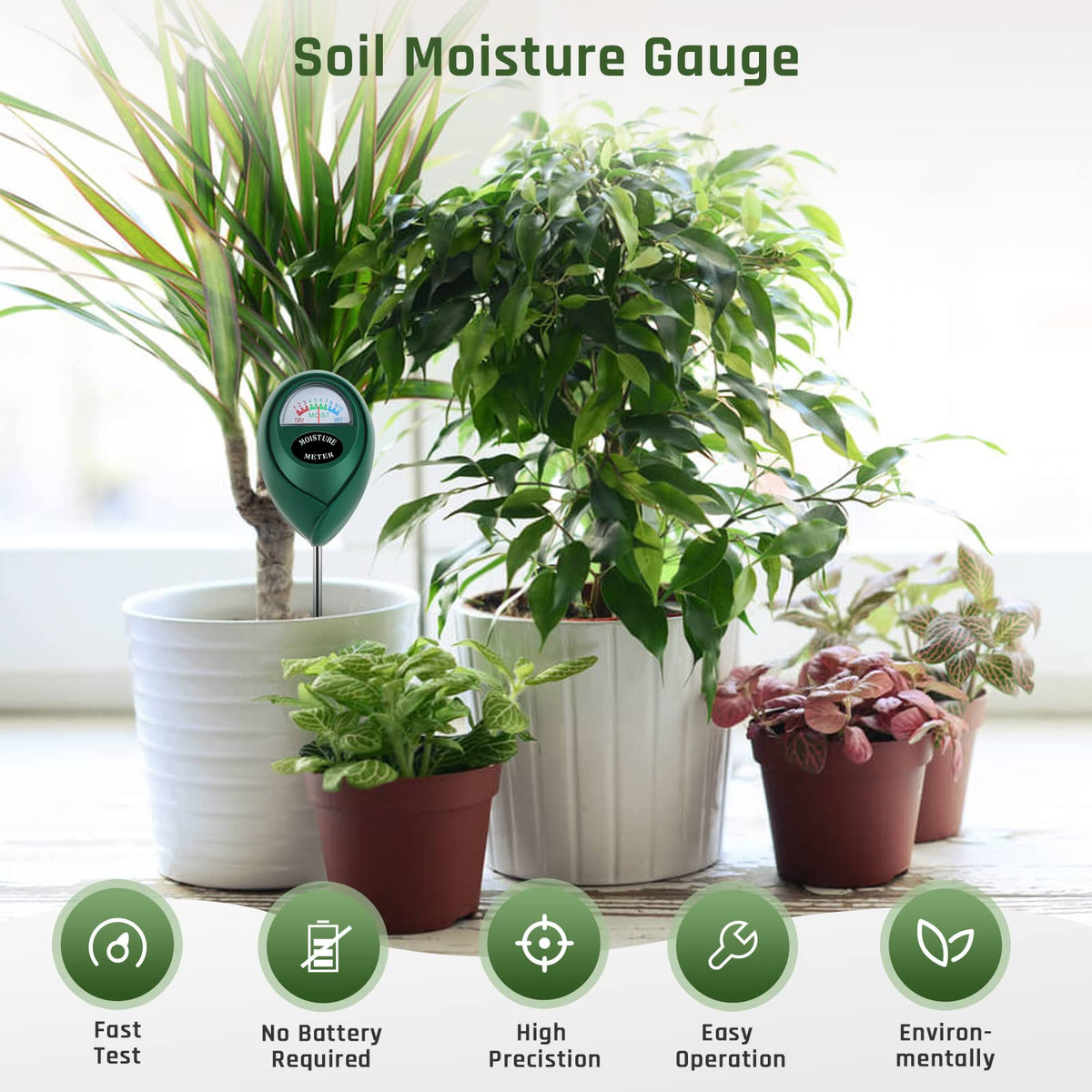 Thlevel probe in soil delivers root-level moisture insight.