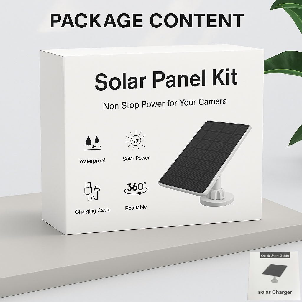 Thnluch solar panel easy install guide helps a quick, tool-free setup.