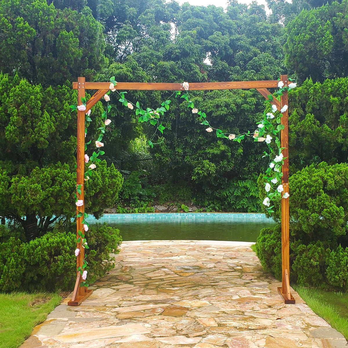 THORISE arch suited for beach wedding backdrops