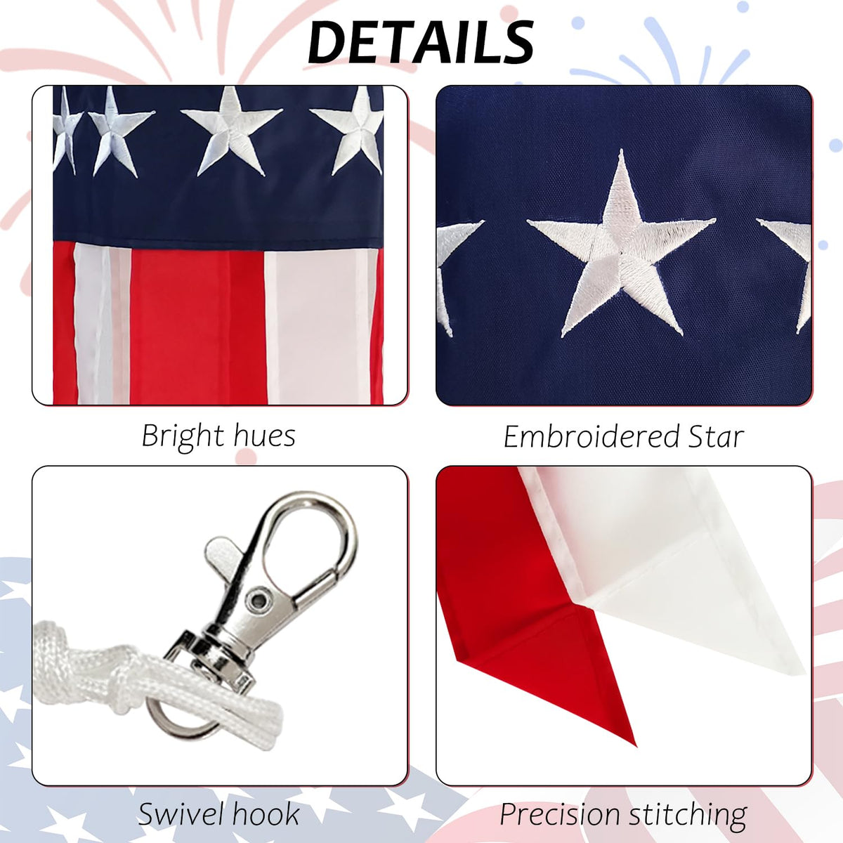 THQZLH windsock made from durable 210D oxford nylon with UV resistance