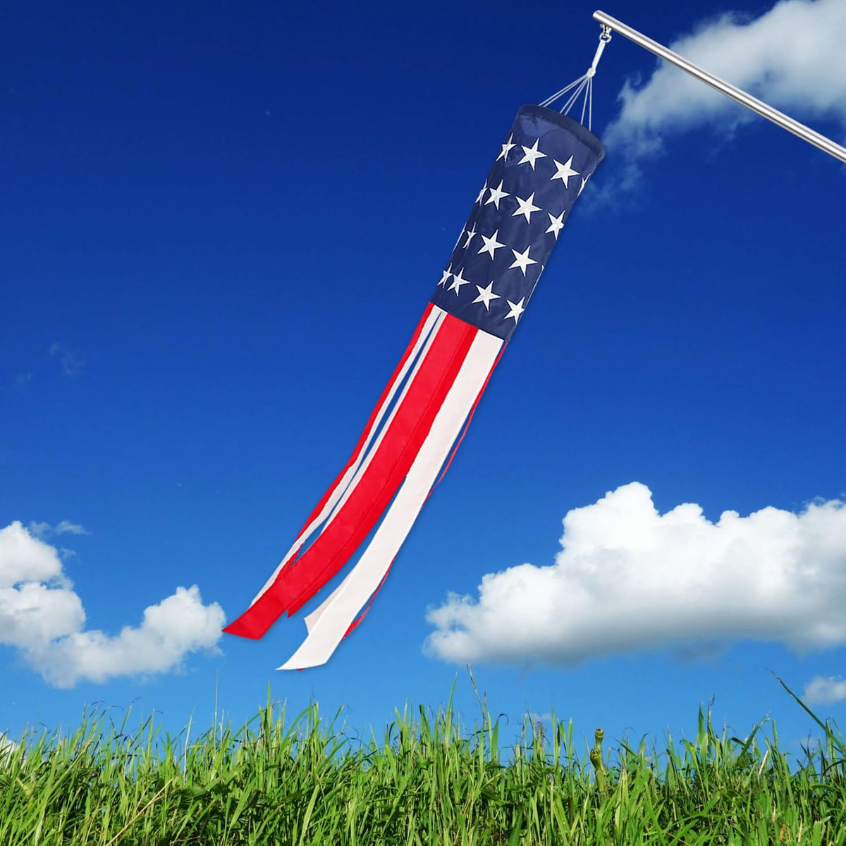 THQZLH outdoor windsock ready for patio or garden decor and gifting