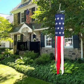 THQZLH windsock featuring swivel clip for easy hanging and secure mounting