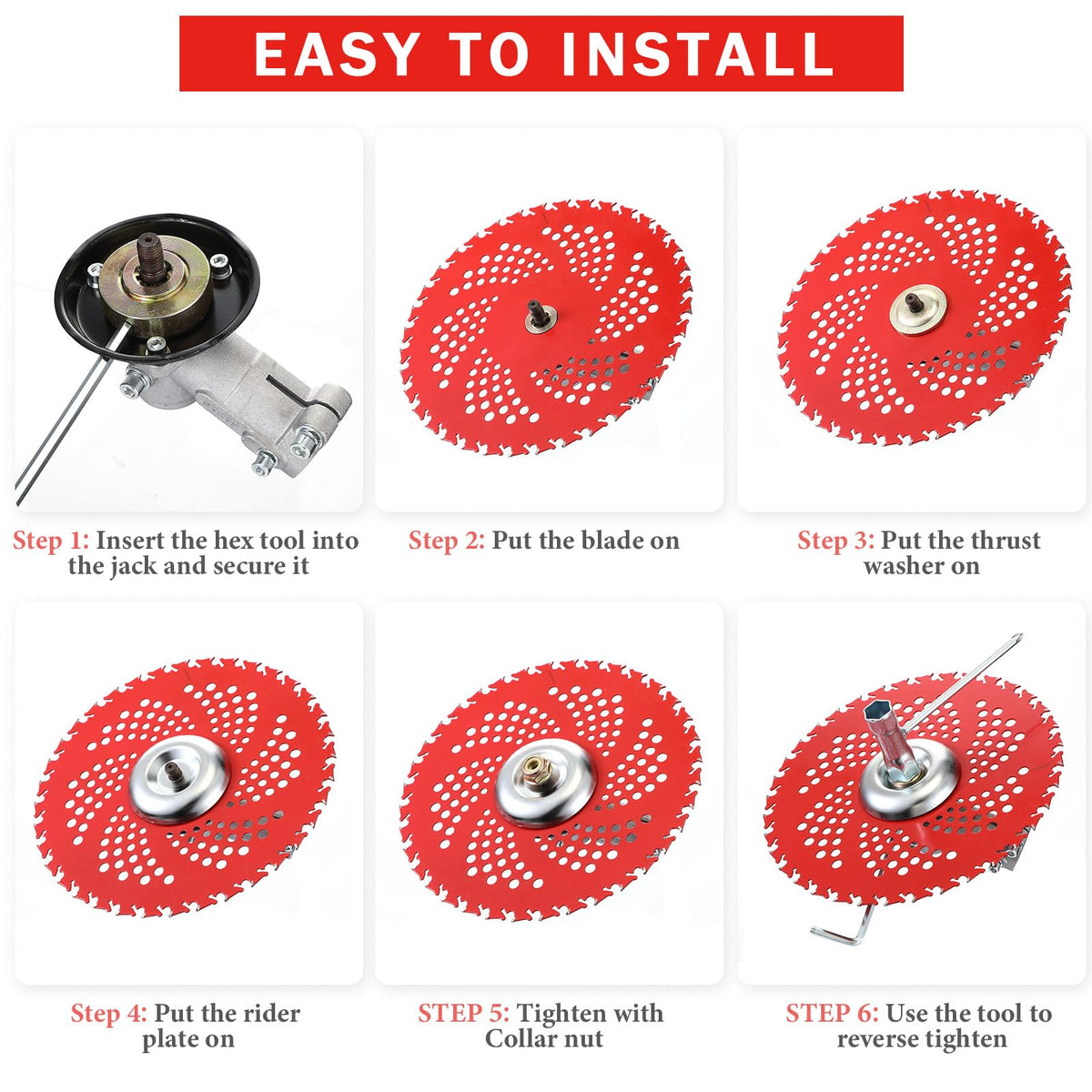Threlaco multicolor cutting tools aid quick identification and workflow.