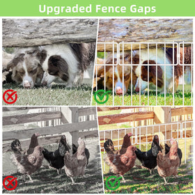 Thrivinest rustproof garden fence panel provides durable, weather-ready borders