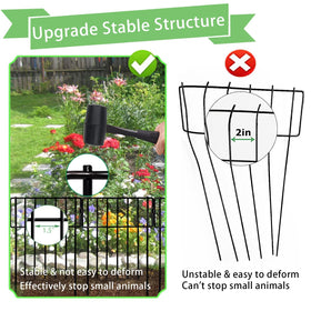 Thrivinest welded-wire construction delivers strong, long-lasting outdoor performance.