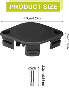 Six replacement blades included for THTEN ACFHRL2 weed control