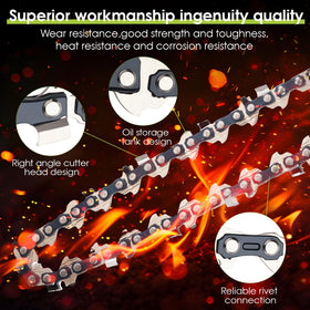 THTEN Hardened 6-inch chain for durability and long life