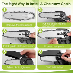 THTEN 6-inch pruning chain for Ryobi P25013BTL smooth pruning
