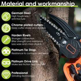 THTEN 6-inch pruning chain for Ryobi P25013BTLVNM precise shaping