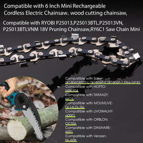 THTEN 6-inch pruning chain for Ryobi P25013VN reliable garden maintenance