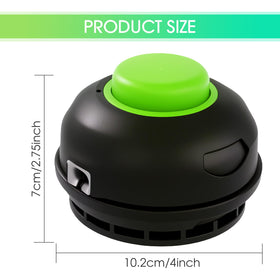 THTEN AH1300 bump feed enables manual line advancement on demand.