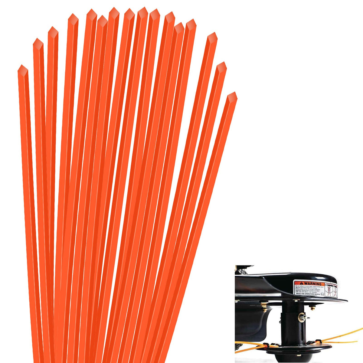 THTEN cutting trimmer line ready for quick reloads with pre-cut length