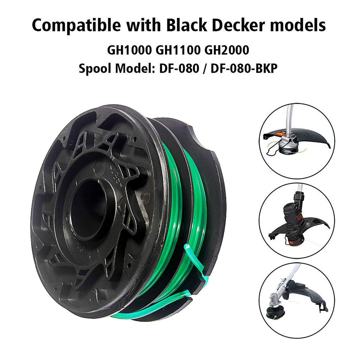THTEN DF-080 ABS body spool for sturdy, reliable performance