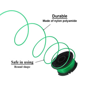Close-up of the durable THTEN ABS spool.