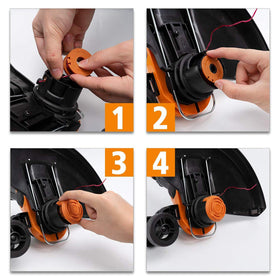 THTEN pre-wound replacement string saves setup time
