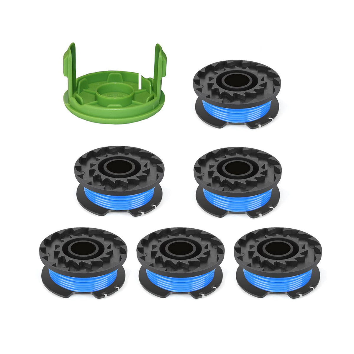 THTEN spool with auto-feed cap enables fast reloading.