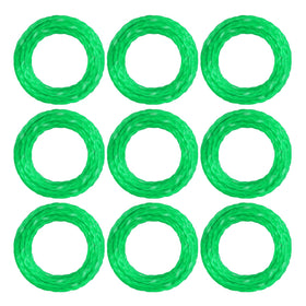 THTEN 0.080-inch twisted line in a 157 ft 9-pack packaging for fast yard trimming.