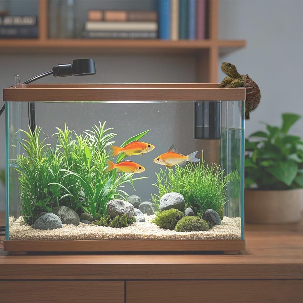THXTYVM resin turtle decor makes a thoughtful plant or terrarium gift.
