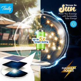 TIALLY IP68 acrylic floating lights withstand rain and splashes for reliable pool decor