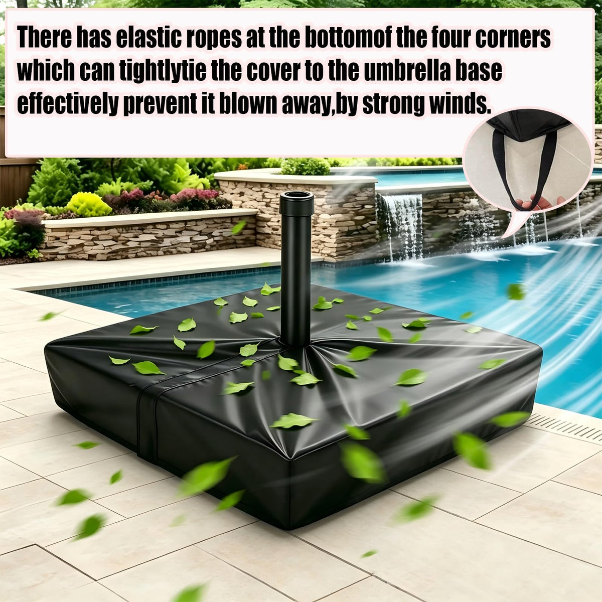 TiantianBao base cover’s sturdy zipper enables easy installation.