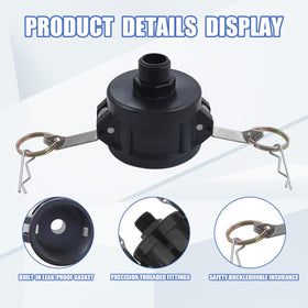 TianTianUp aluminum levers lock grooves for quick installation