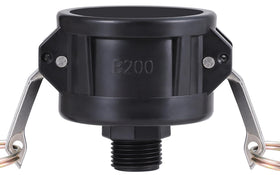 TianTianUp IBC tote fittings with 2in camlock for easy water transfer