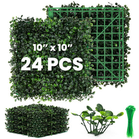 Ticanros grass wall panel 10x10 showing lush, low-maintenance greenery for indoor or outdoor walls.
