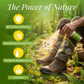 Tick Ban Yaya Organics eco-friendly aluminum bottle supports reuse and recycling.