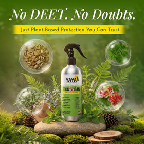 Tick Ban Yaya Organics family-friendly use for adults and pets.