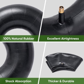 TR-13 straight valve stem aids accurate inflation and secure sealing.