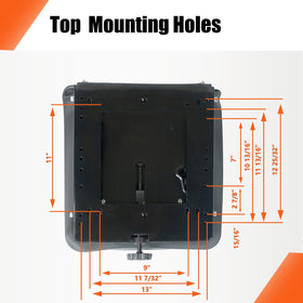 TICSEA durable seat suspension materials for long-lasting comfort.