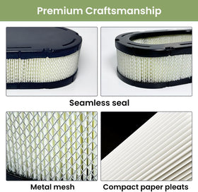 TidiRob durable-filter-material closeup emphasizes long-lasting filter construction.
