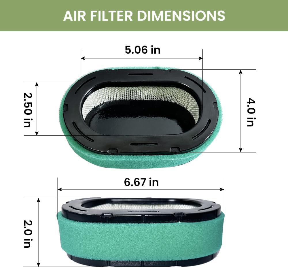 TidiRob Kohler 7000-series air filter fit, compatible with KT725 KT735 KT740 KT745 engines.