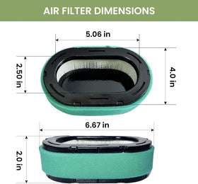 TidiRob Kohler 7000-series air filter fit, compatible with KT725 KT735 KT740 KT745 engines.