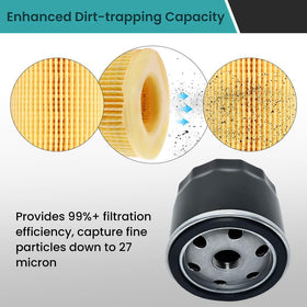 TidiRob xt1-enduro compatible oil filter for reliable engine protection.