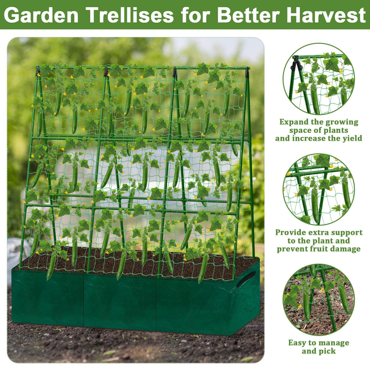 Tidponra garden wire roll for customizable trellis tweaks