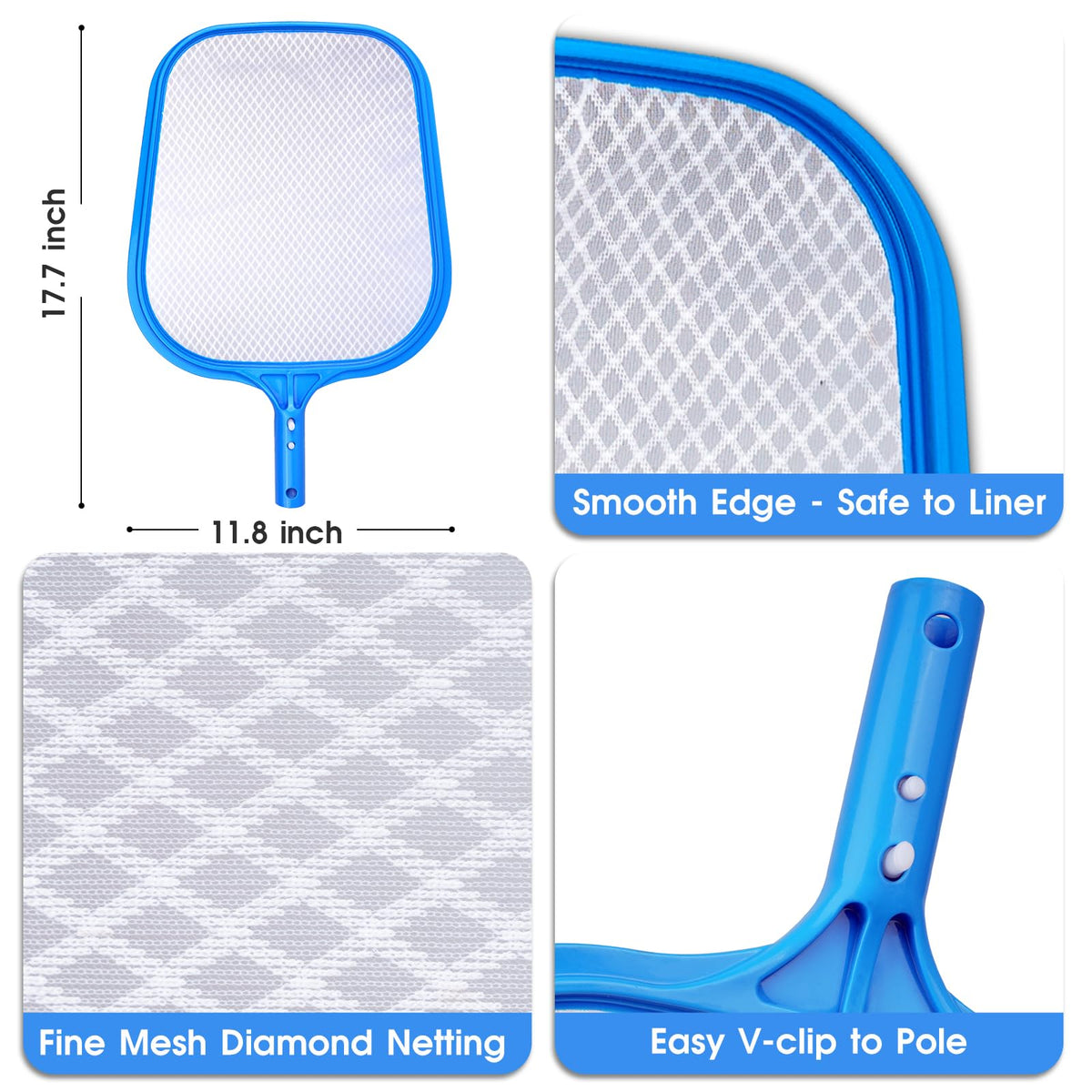 TidyMister 3-in-1 pool cleaning kit ready to use