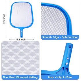TidyMister 3-in-1 pool cleaning kit ready to use