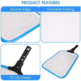 TidyMister 5-segment aluminum pole offers adjustable reach