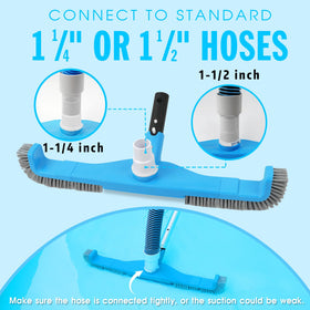 TidyMister EZ-Clip hose attachment minimizes finger pinching during setup.