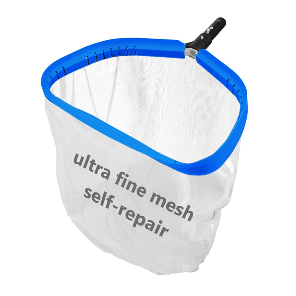 TidyMister front lip arc improves bottom debris pickup for a cleaner pool floor