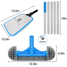 TidyMister leaves pollen debris removal for clean pools