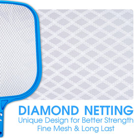 TidyMister Lightweight Balanced Design enables comfortable, wrist-friendly pool cleaning.