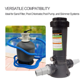Tidymister Polygroup-compatible connector supports versatile pool gear.