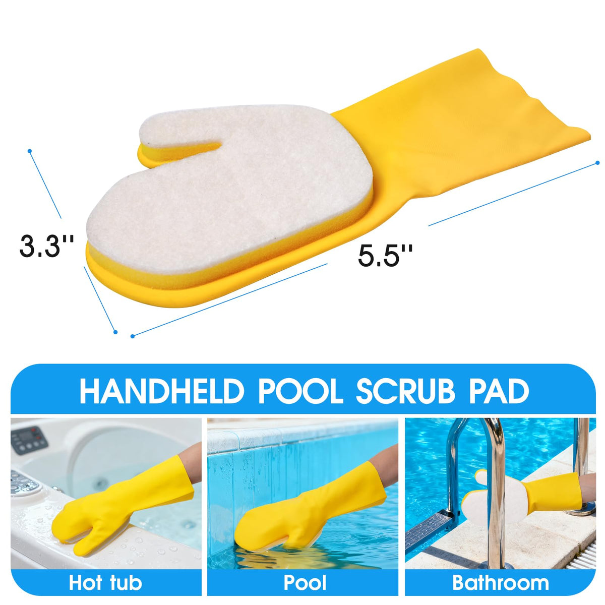 Tidymister scum absorber removes oils and foam for clearer spa water