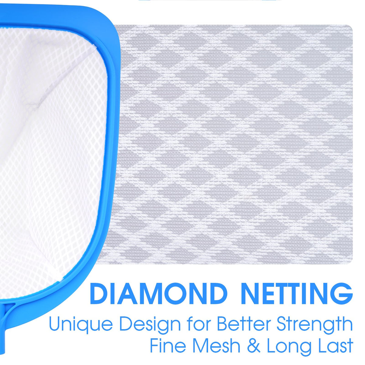TidyMister ultra-fine diamond mesh captures fine particles for spotless spa surfaces.