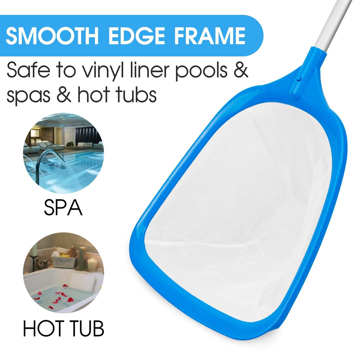 TidyMister small-above-ground-pools-skimmer fits tight spaces efficiently