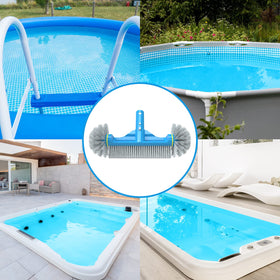 Tidymister compact brush ideal for small round pools and spas.