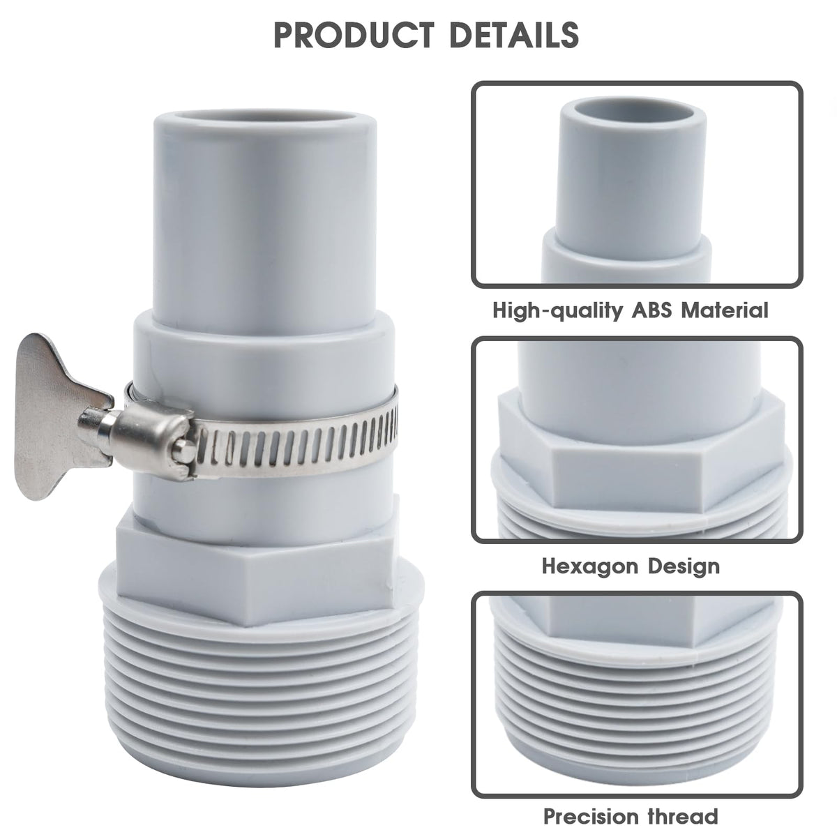 Tidymister included Teflon tape ready for quick, durable seals.
